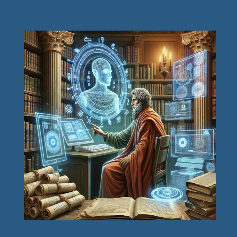 Lucretius revisited: Ancient Wisdom in the AI Age